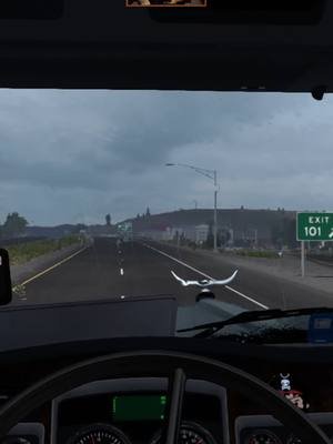 Niet appen en rijden ook niet in game #americantrucksimulator #ats #twitchclips