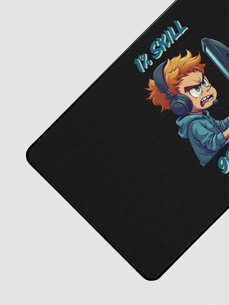 1% skill 99% trash talk Desk Mat product image (3)