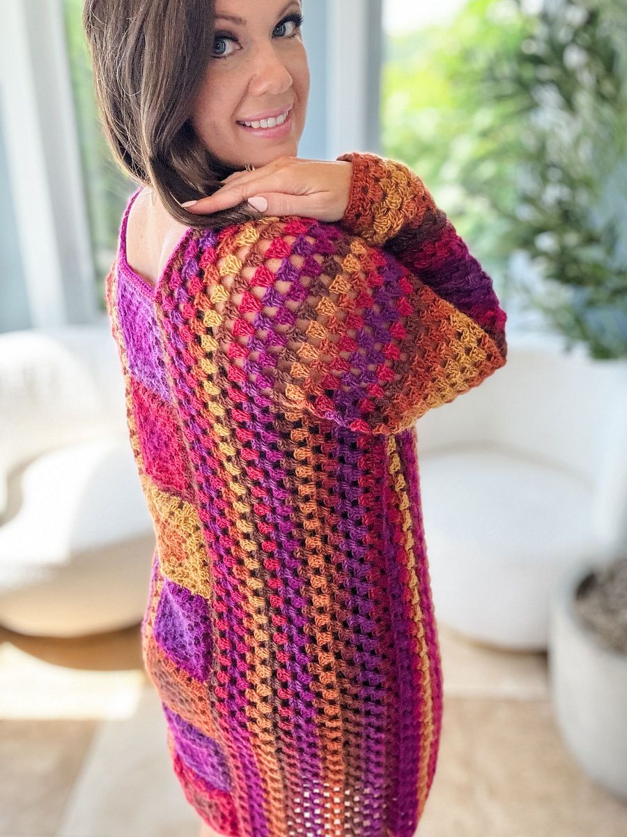 Retro Granny Dress Crochet Pattern product image (5)