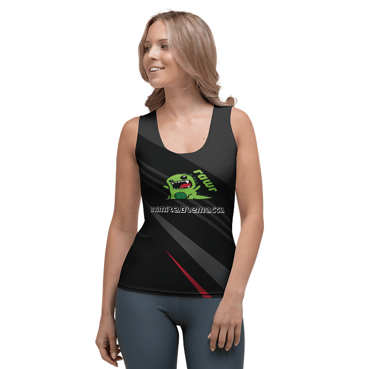 Tank top (F) with RAWR, Name & logo product image (1)