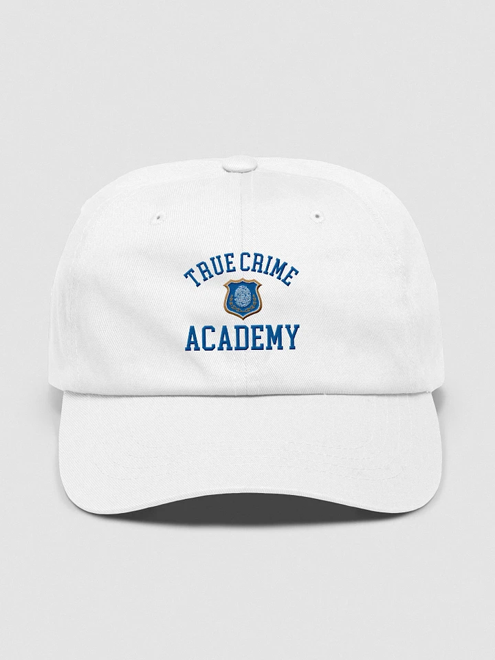 True Crime Academy Baseball Cap - White product image (1)