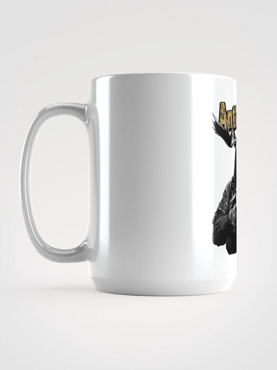 Antlers Up! Moose PMC Coffee Mug (White) product image (12)