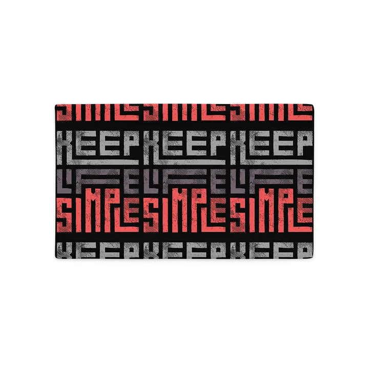 'Keep Life Simple' Premium Pillow Case product image (1)