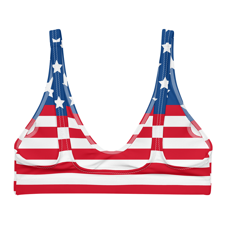 Patriotic Pride Recycled Bikini Top product image (2)