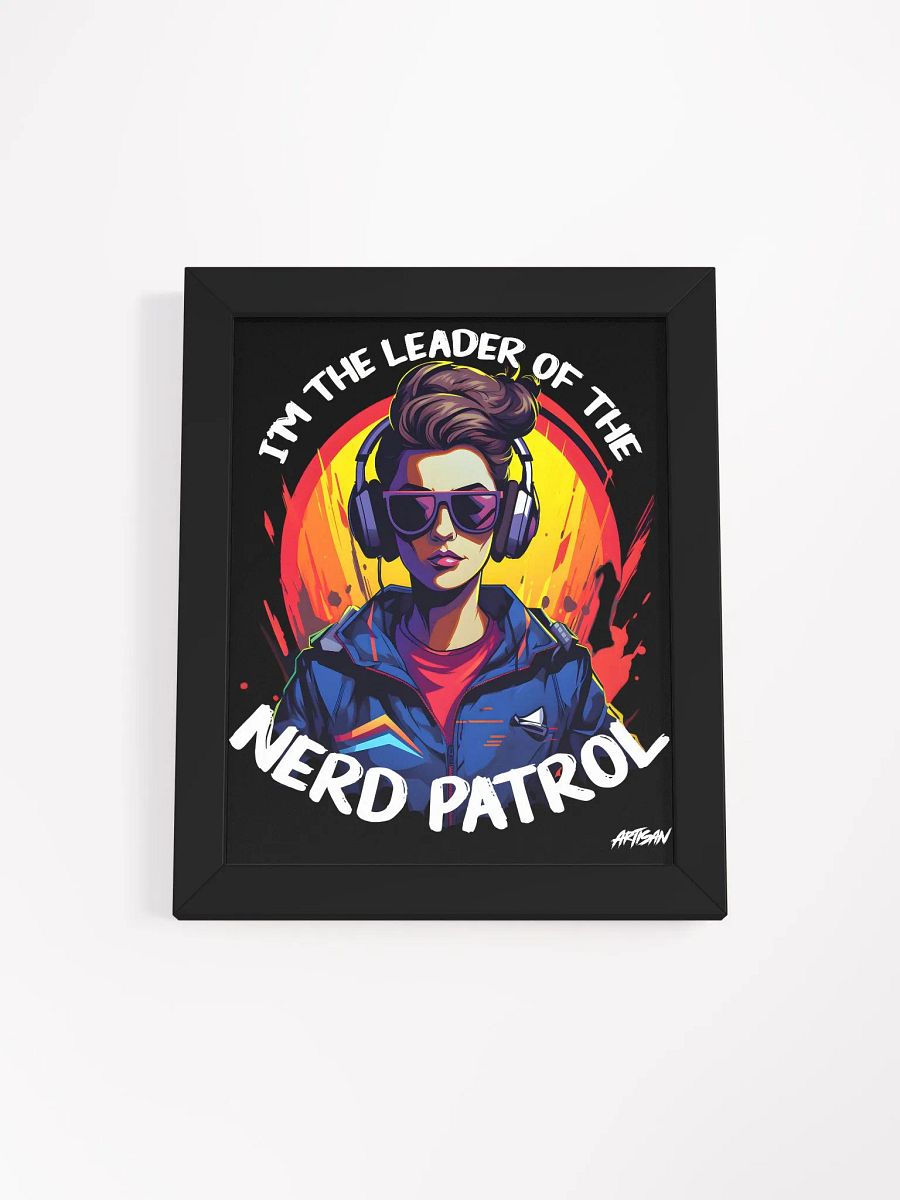 Nerd Patrol Leader Female Poster product image (1)