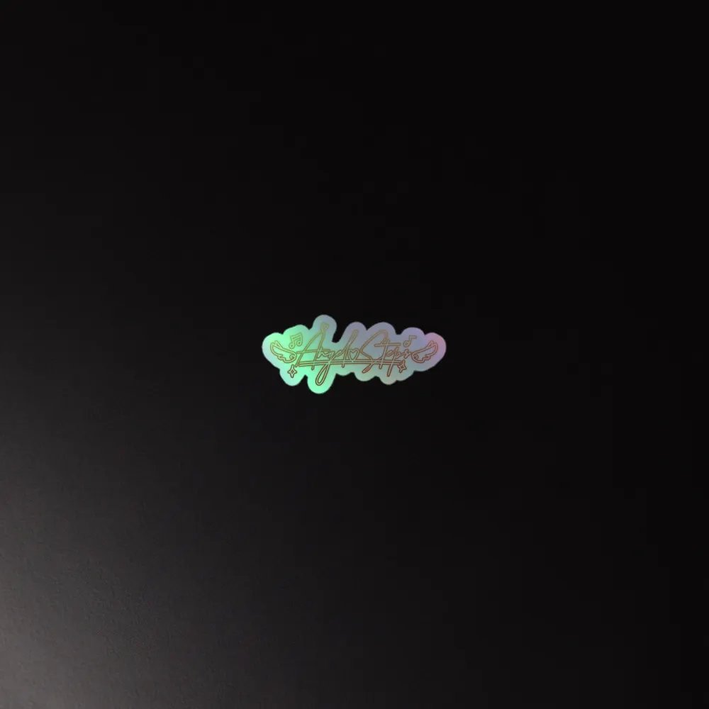 Angelsteps Idol Signature Holographic Sticker product image (4)