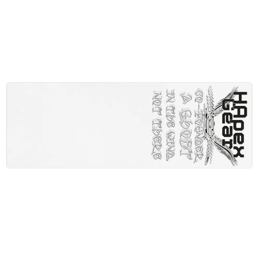 Yoga Mat - Co Founder A Ghost - Black HApex Gear Black Logo product image (1)