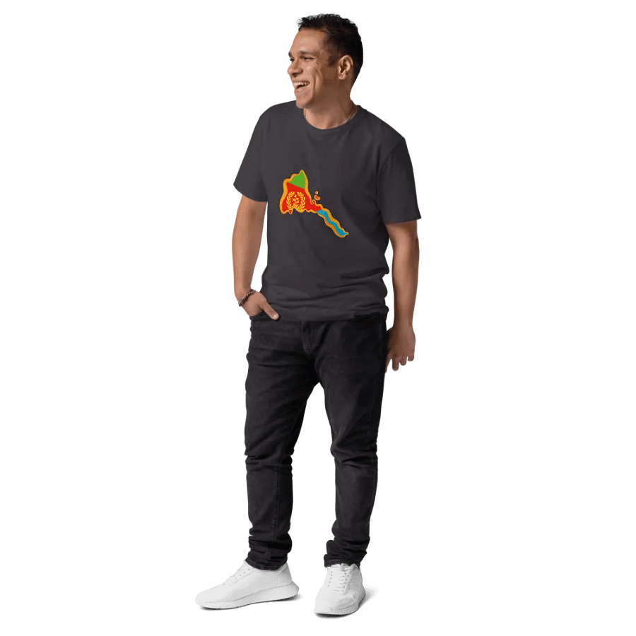 Eritrean Flag Emblem Organic T-Shirt product image (144)