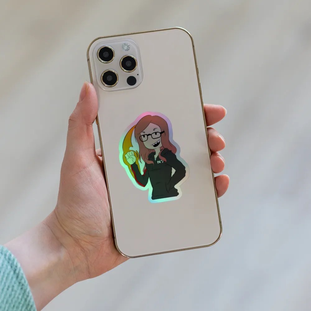Ishcakes OG Logo Holo Sticker product image (8)