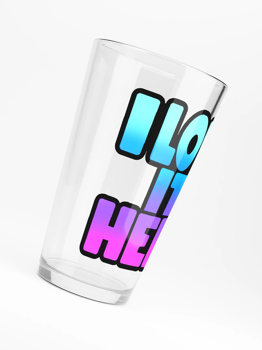 I LOVE IT HERE PINT GLASS product image (6)