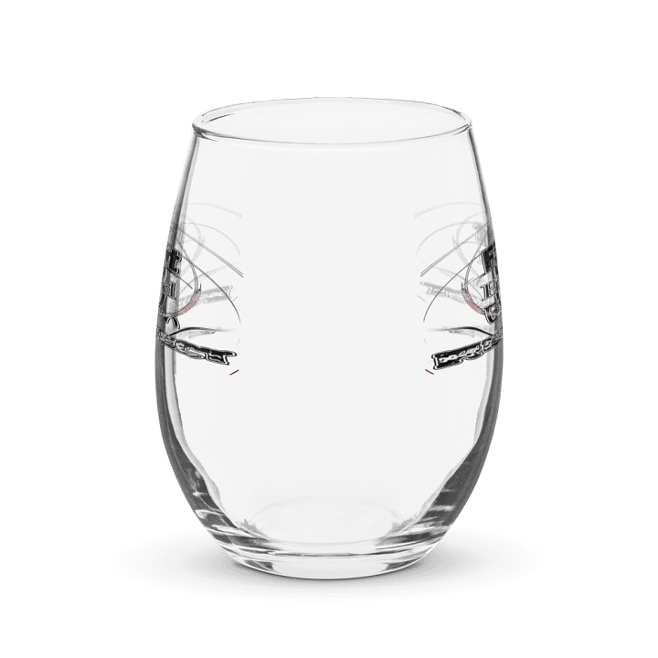 Fight Hard Earn Respect - Stemless Wine Glass product image (2)