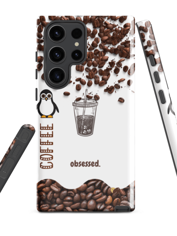 Coffee Samsung Case I Cute Aesthetic Coffee Lover Phone Cover I Wireless Charging Supported product image (4)