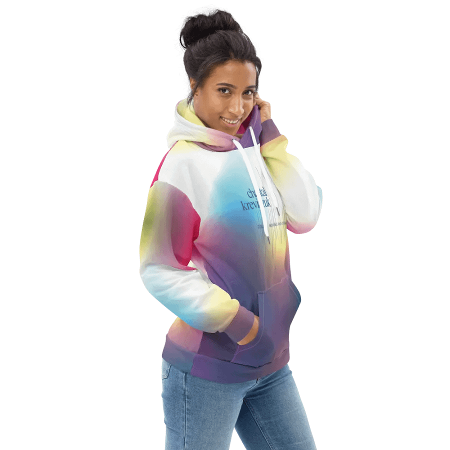 COLOUR MOVING AND STILL 25TH ANNIVERSARY COLOR ALL OVER HOODIE product image (3)