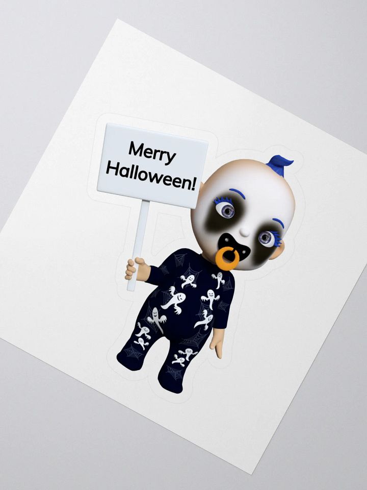 Spooky Baby Halloween Kiss Cut Stickers product image (2)