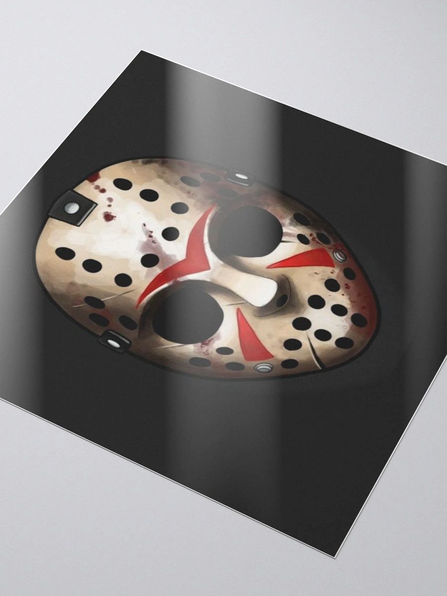 Jason Voorhees high gloss sticker/Different Sizes product image (3)