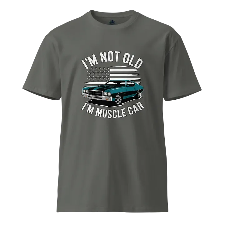 Vintage Muscle Car Flag T-Shirt product image (6)