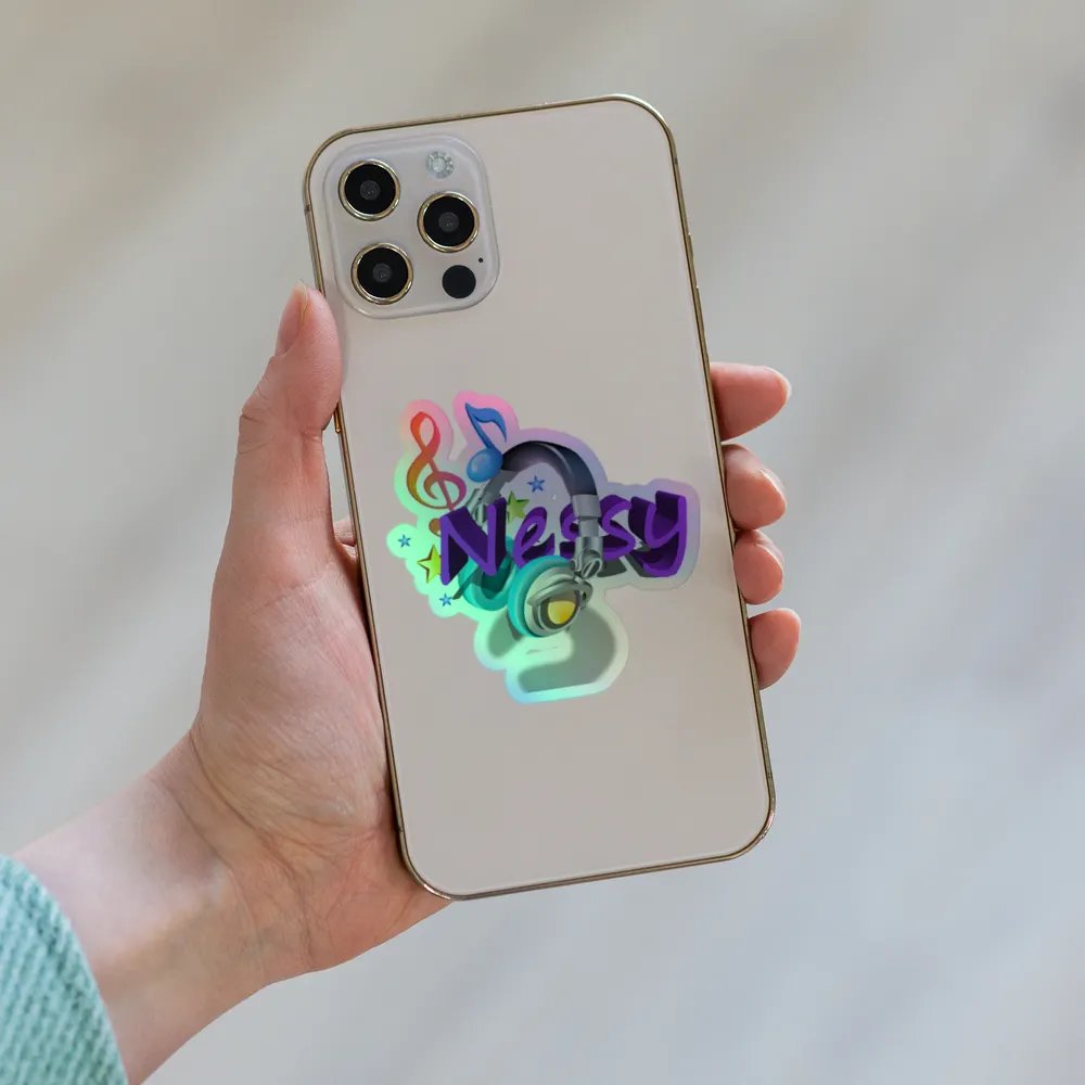 Sticker holográfico Nessy product image (8)