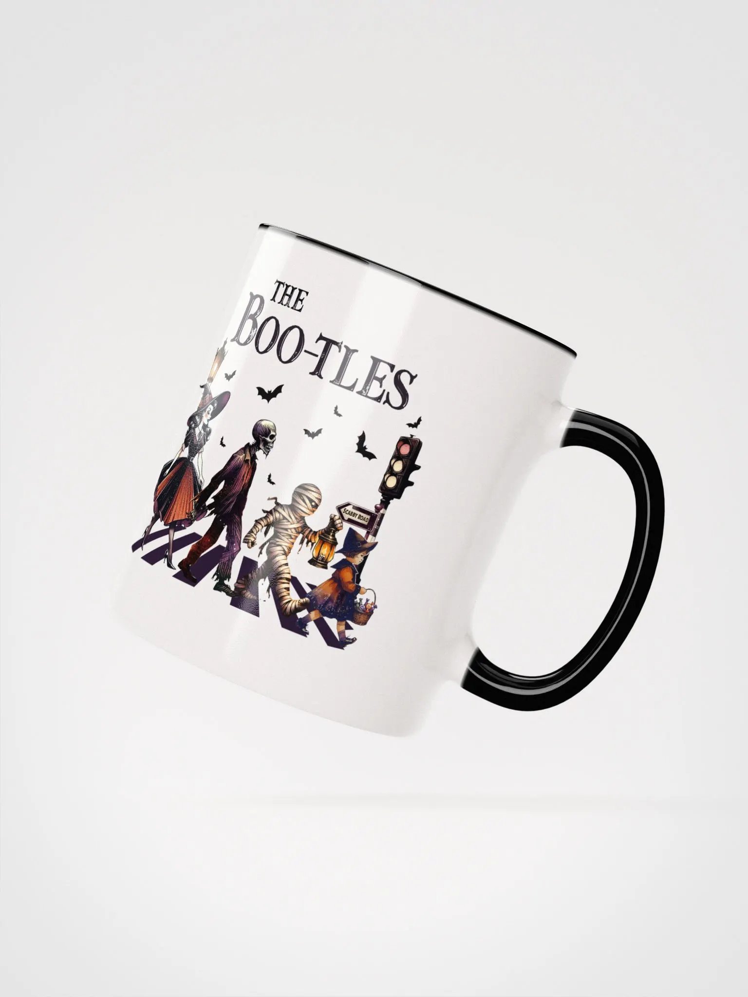 The Boo-tles Retro Halloween Parody Ceramic Mug product image (3)