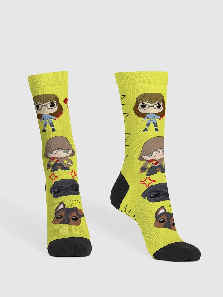Yellow Dorn Family Socks product image (1)