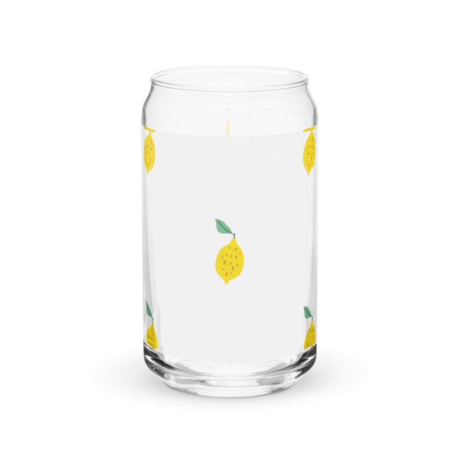 Lemon Zest Can-Shaped Glass product image (2)