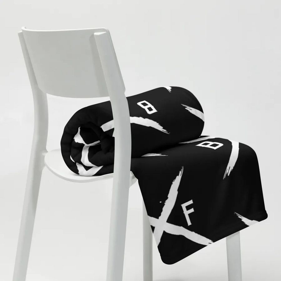 Black Flag Dodgeball Club Throw Blanket product image (8)