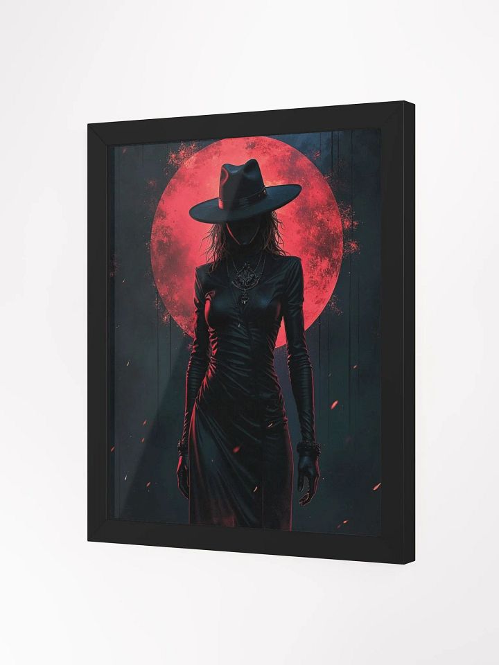 Blood Moon Vigilante Framed Print product image (11)