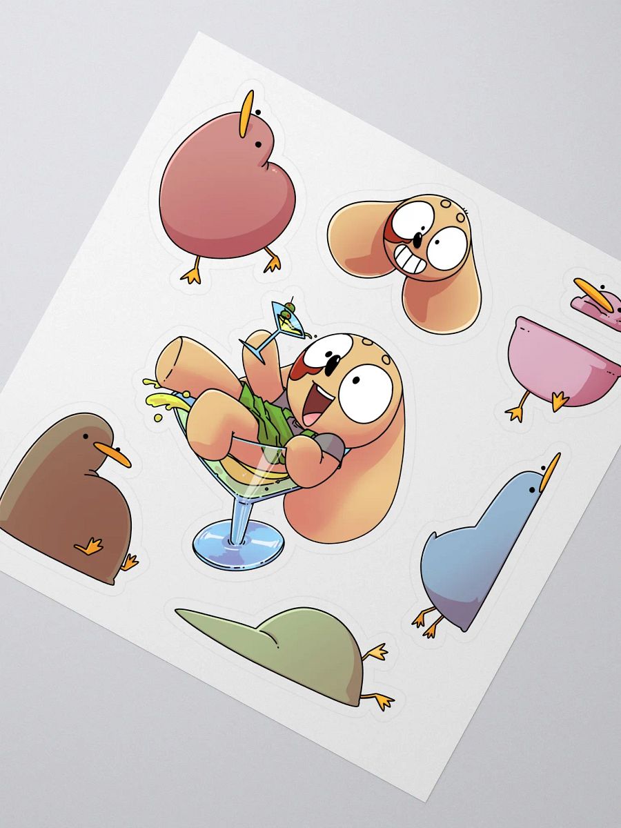 Artwomble & Birds Sticker Sheet product image (2)