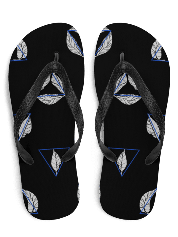 Abstract Leaf Flip Flops product image (1)