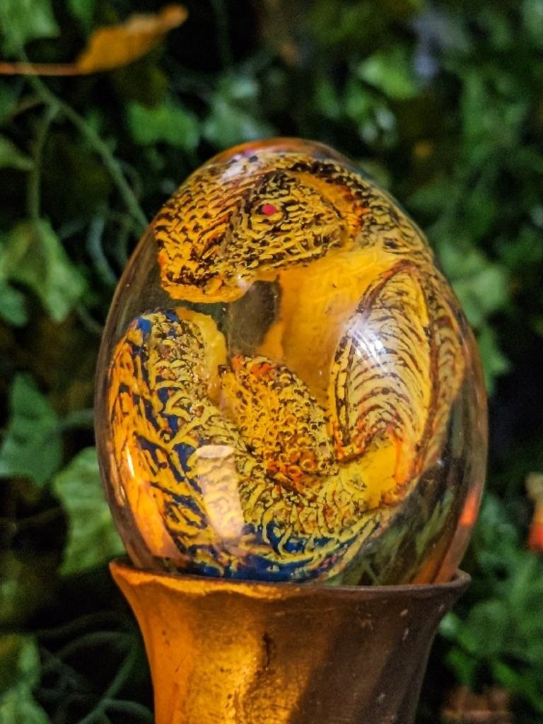 The Armored Kingdom Luminous Lightning Yellow Dragon Egg product image (3)