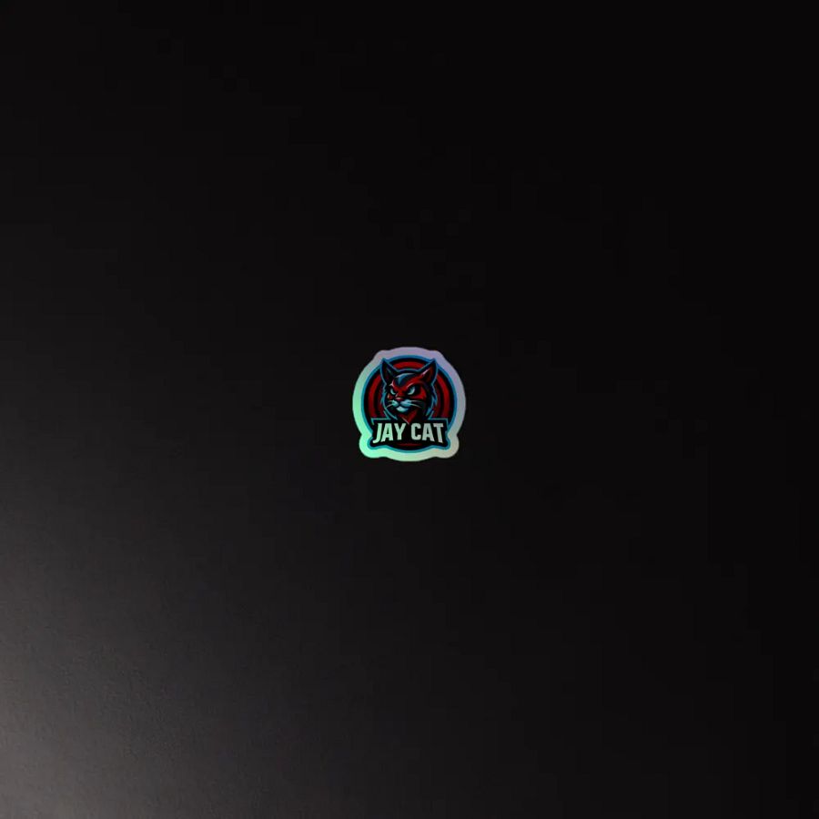 Holographic JayCat Sticker product image (4)