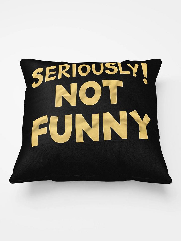 Seriously! Not Funny Sarcastic Quote Design product image (1)