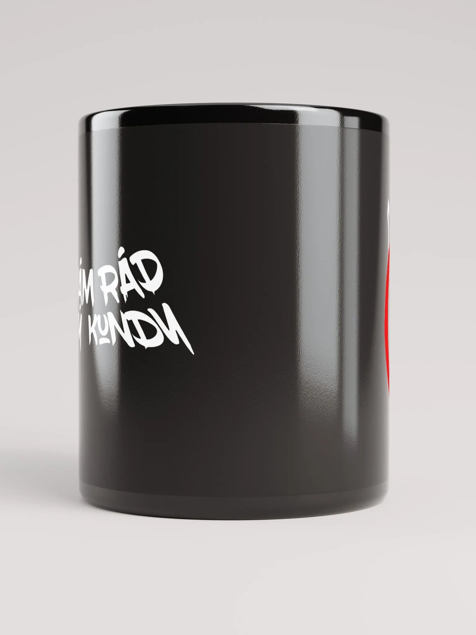 Nemam Rad 2 mug black product image (5)