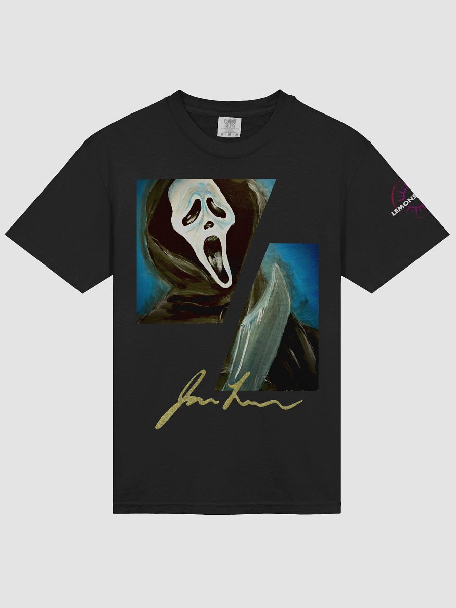 Ghostface with a Knife Split Design Tee product image (29)