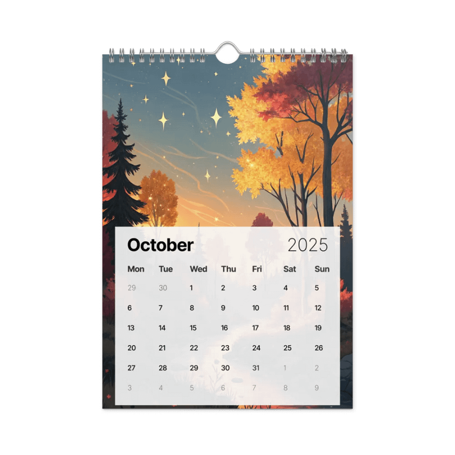 MAGICAL ANIME SEASONS WALL CALENDAR 2025 product image (12)