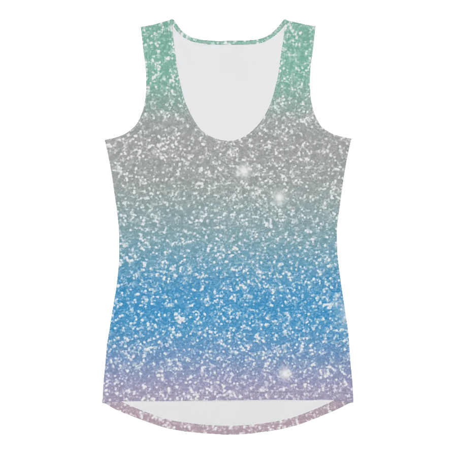 Glitter Unicorn Texture Design Tank Top (10) product image (3)