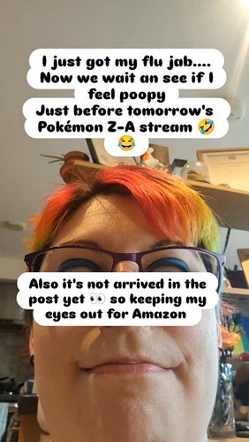 Who's got their flu jab? And who's got their copy of Pokémon legends Z-A yet? 👀 #pokemon #pokemonza #froodalsdoodals #pokemon...