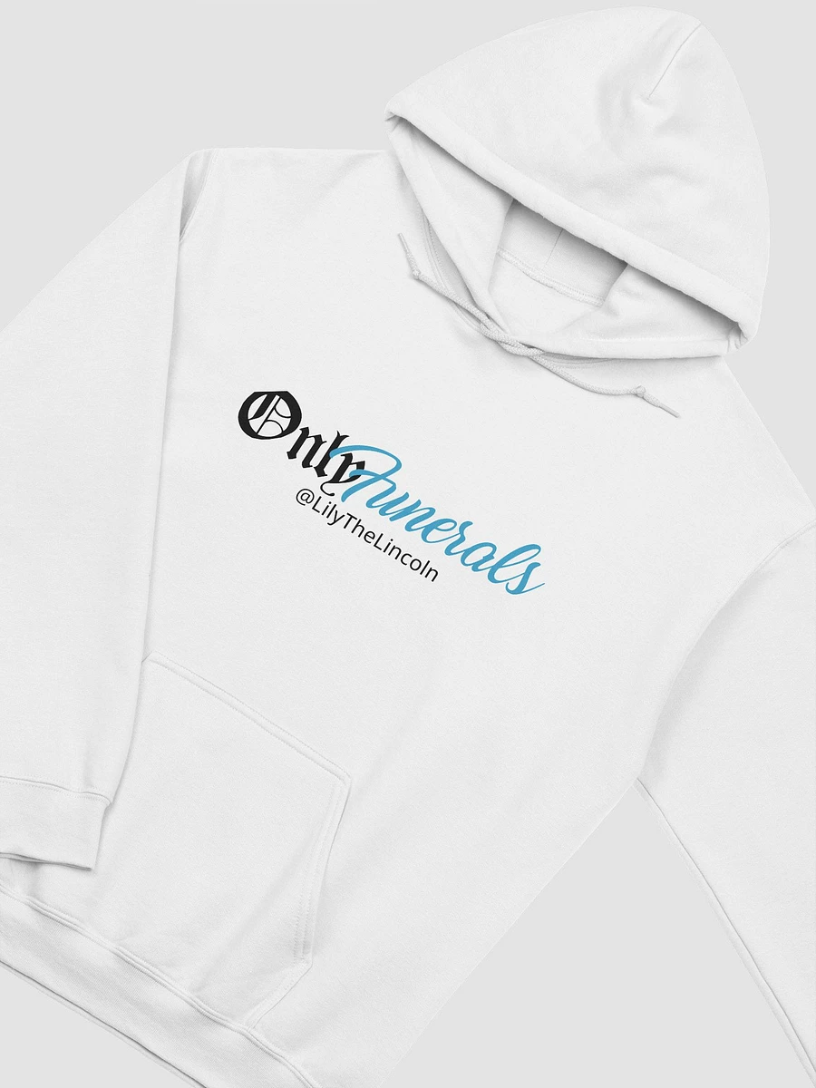 OnlyFunerals Hoodie (white) product image (3)