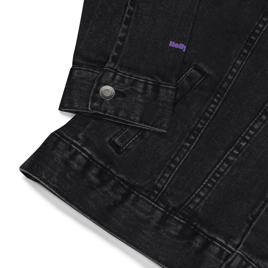 HollyRex Pixel Heart Denim Jacket product image (10)