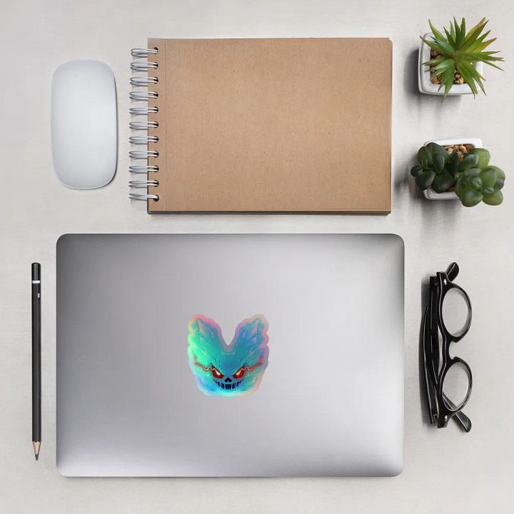 Ice Wabbit Holographic Sticker product image (2)
