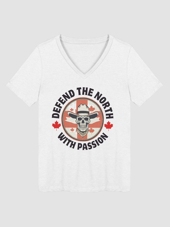 Passionately Defend the North Women's V-Neck Tee product image (11)