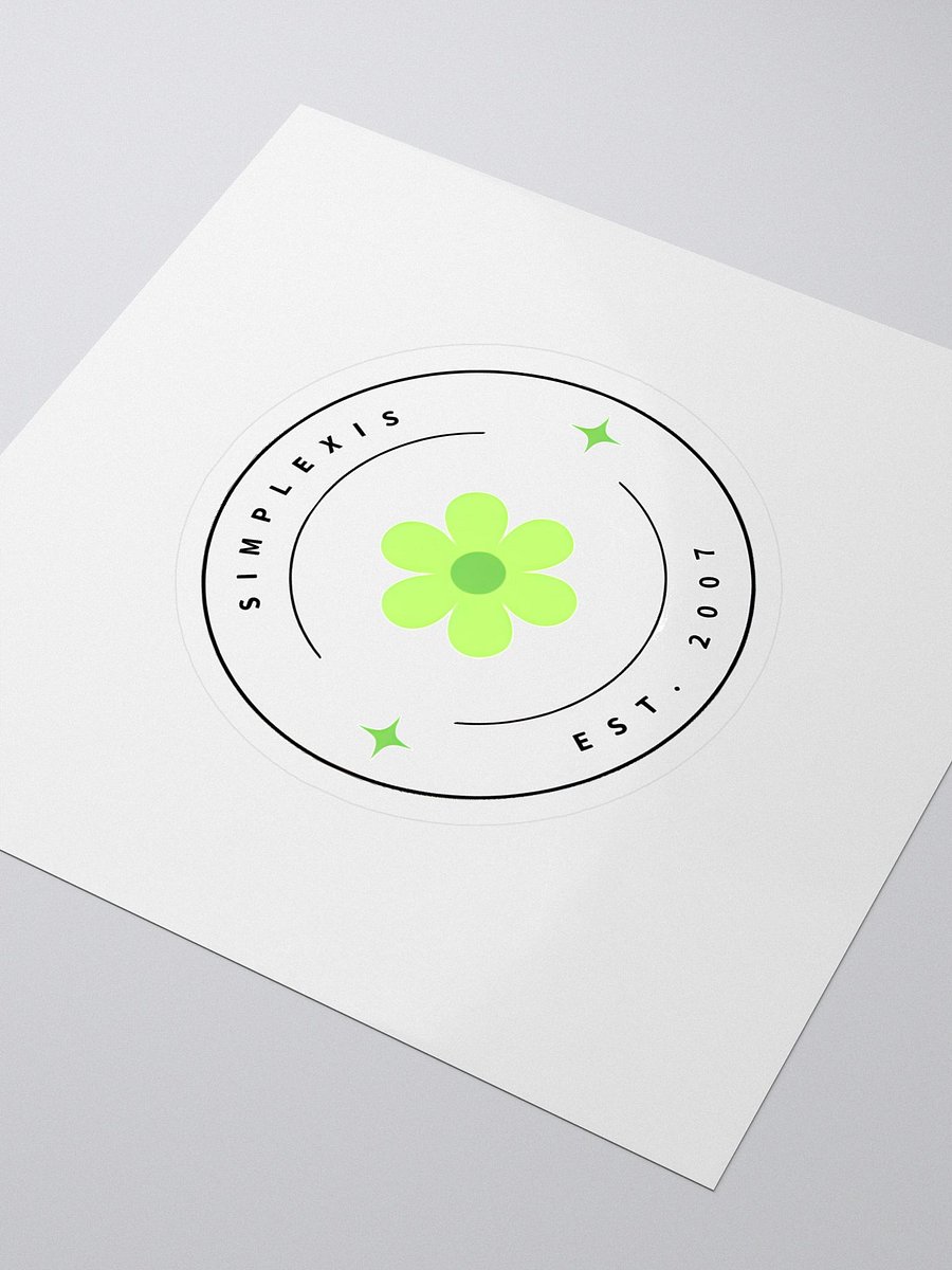 THE SIMPLEXIS STICKER product image (3)