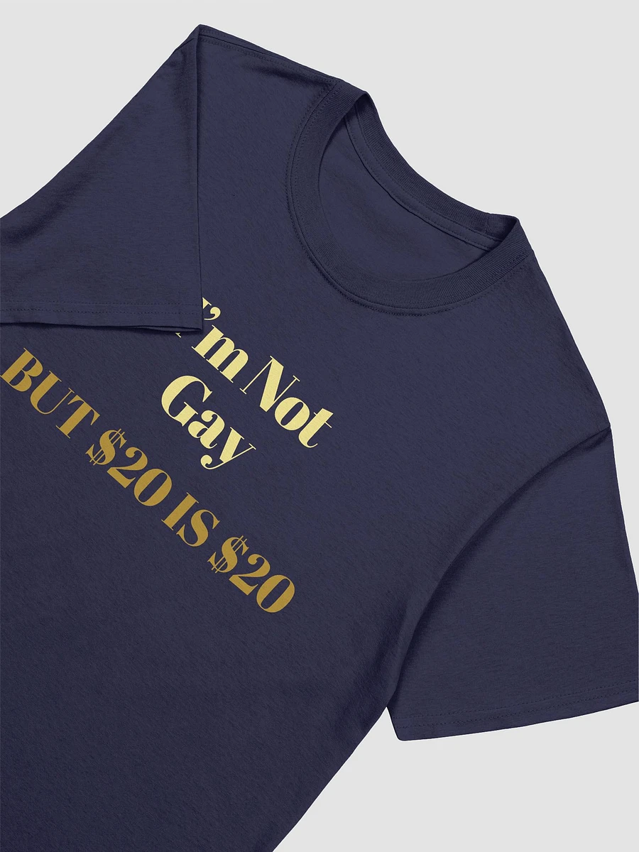 I'm Not Gay But $20 is $20 Unisex T-Shirt V18 product image (2)