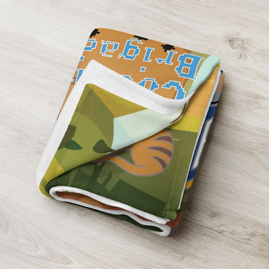 Cookie Adventurers Throw Blanket (60
