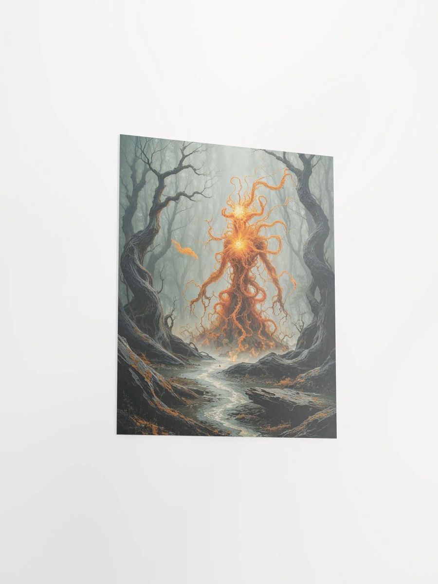 Fiery Forest Vines Poster product image (22)