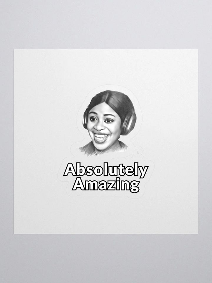 Absolutely Amazing Kiss Cut Stickers product image (1)