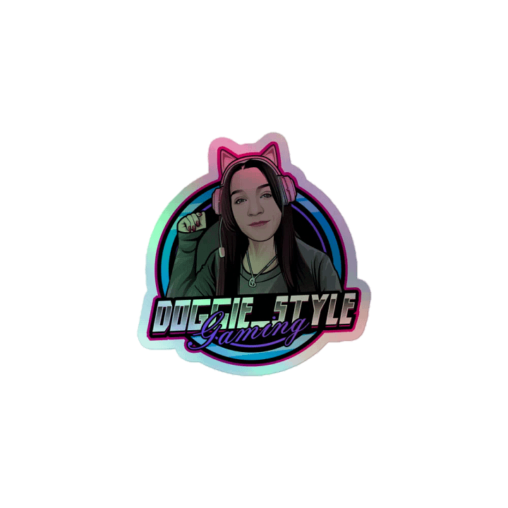 Holographic Gamer Avatar Sticker Set product image (1)