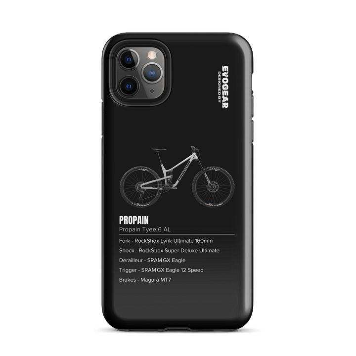 Black Propain Tyee 6 AL iPhone Case product image (51)