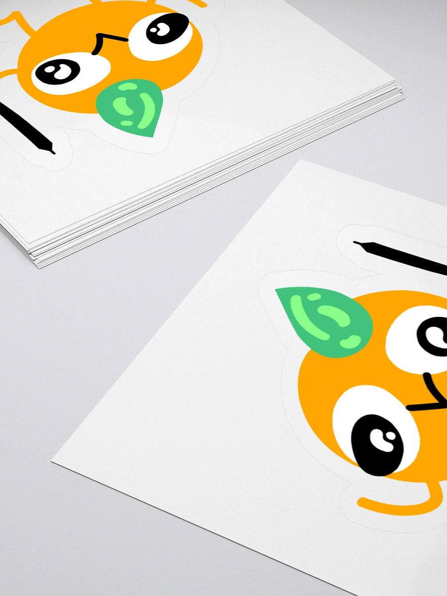 Oranges wuvs art sticker product image (10)