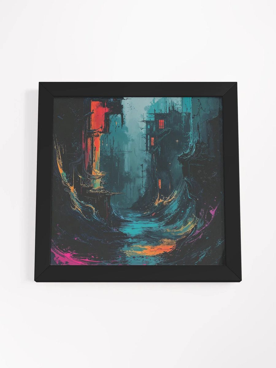 Chromavoid Alley Framed Print product image (39)