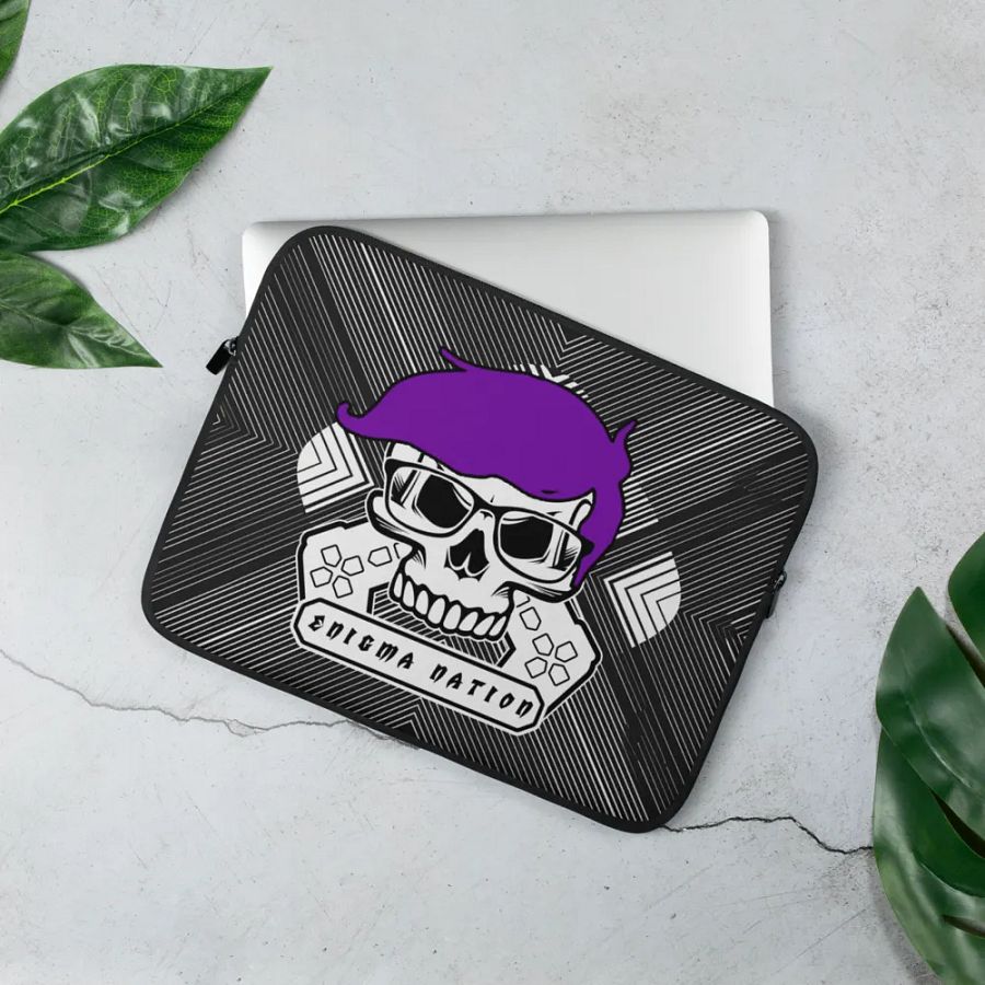 Enigma Nation Laptop Sleeve product image (2)